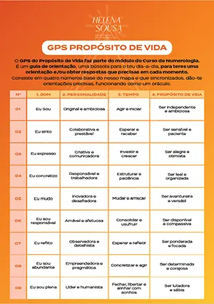 GPS Propósito de Vida